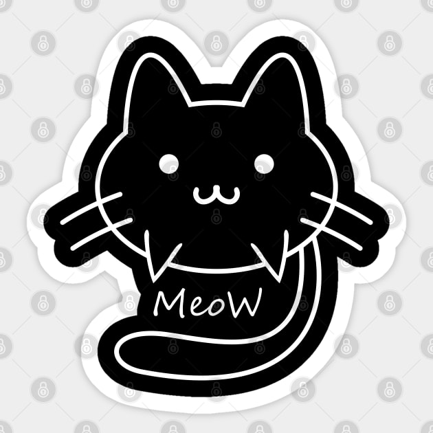 Catshirt Design Sticker by BlitzyStuffs